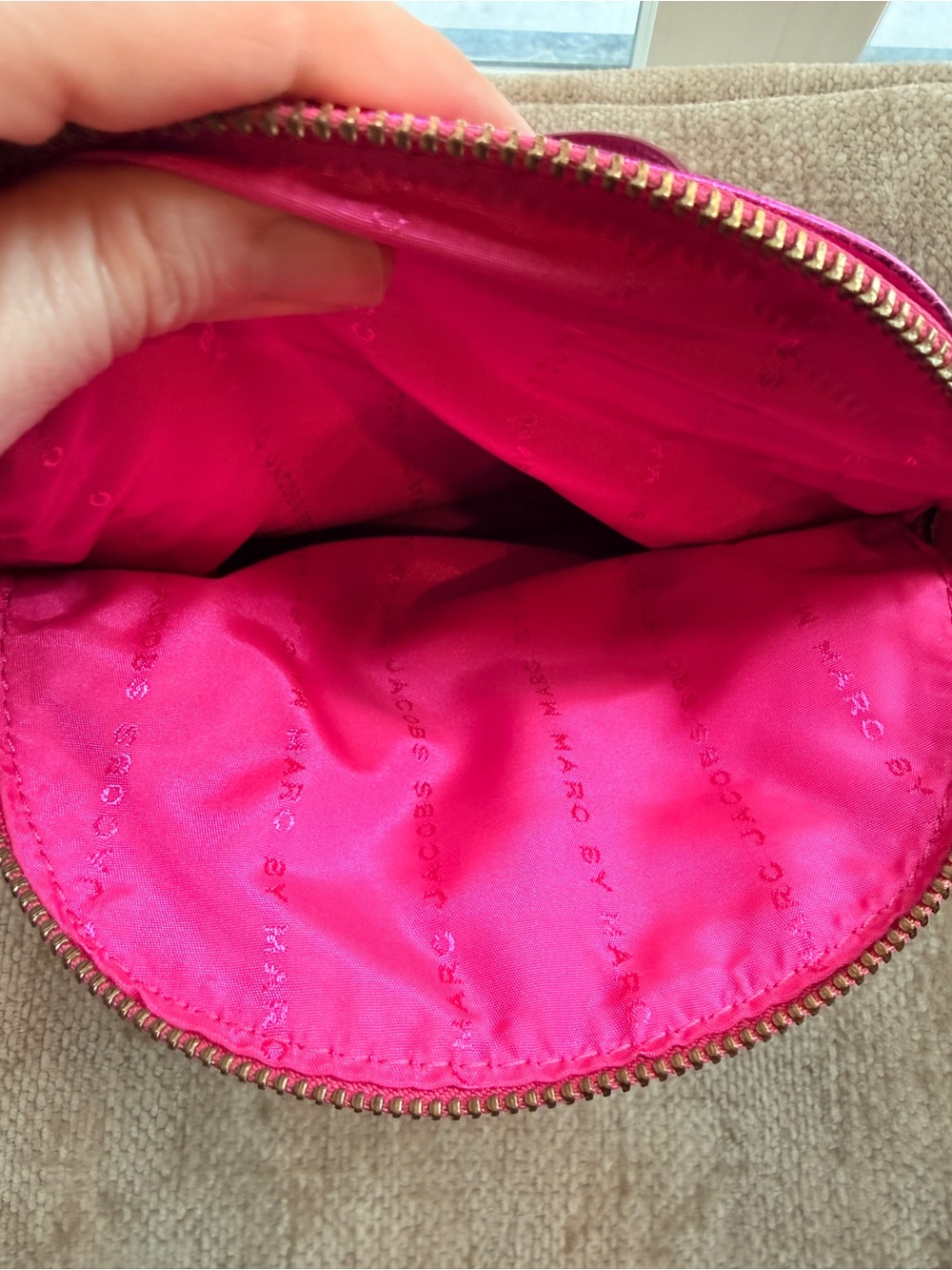 Y2K Marc by Marc Jacobs Metallic Classic Q Natasha Leather Crossbody - Picture 5 of 9
